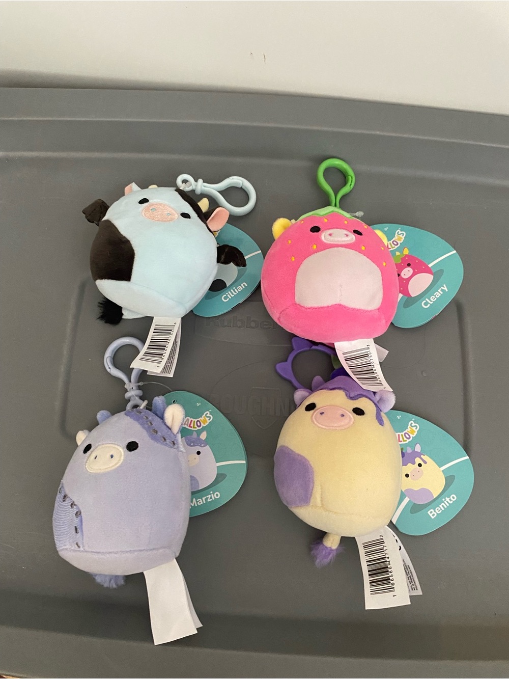 🔸Squishmallow cow bundle Keychain